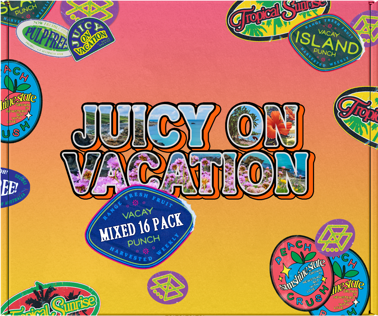 Juicy on Vacay - Mixed 16pk