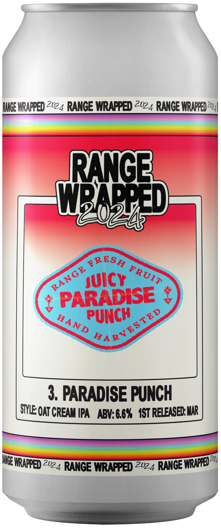 Range Brewing Wrapped 2024: Paradise Punch - Oat Cream IPA - Range Brewing