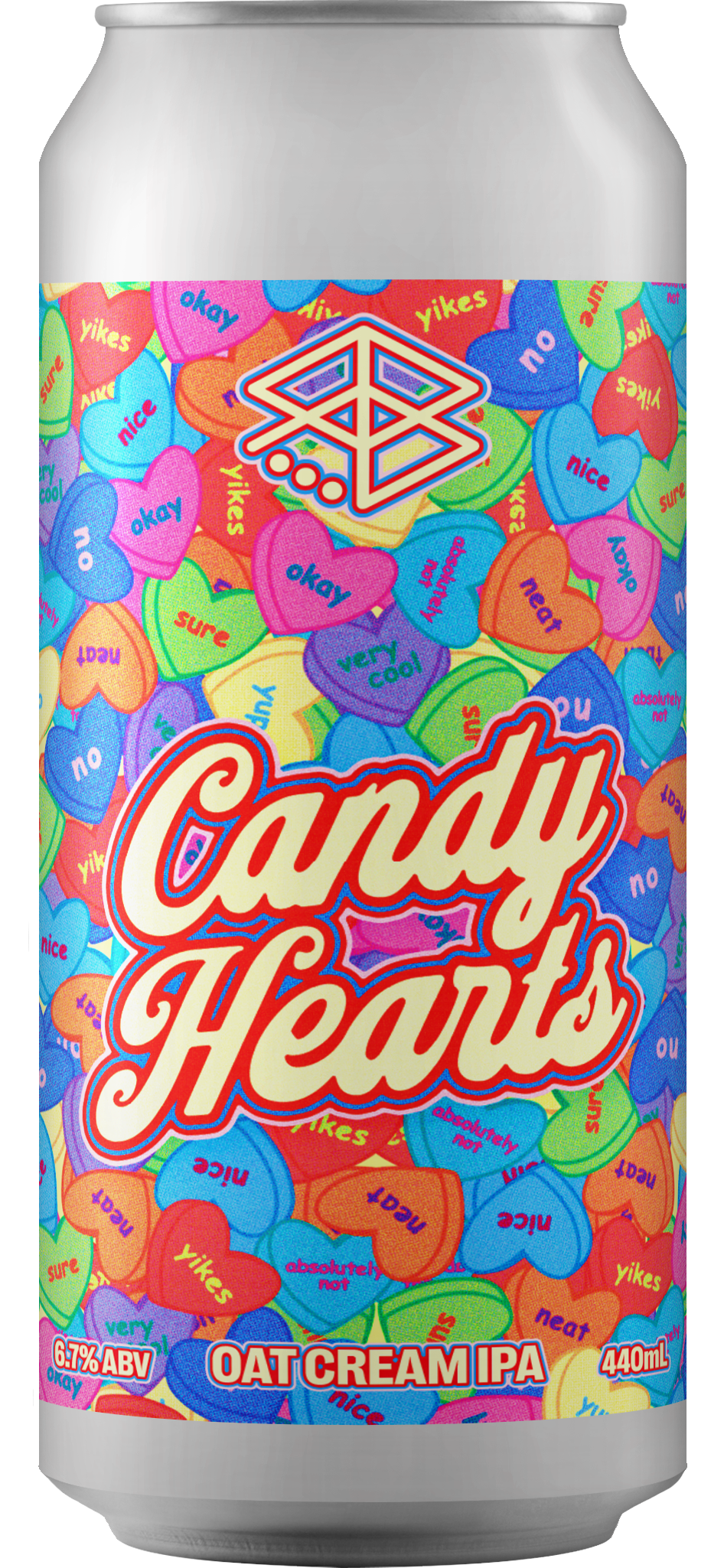 Candy Hearts - Oat Cream IPA