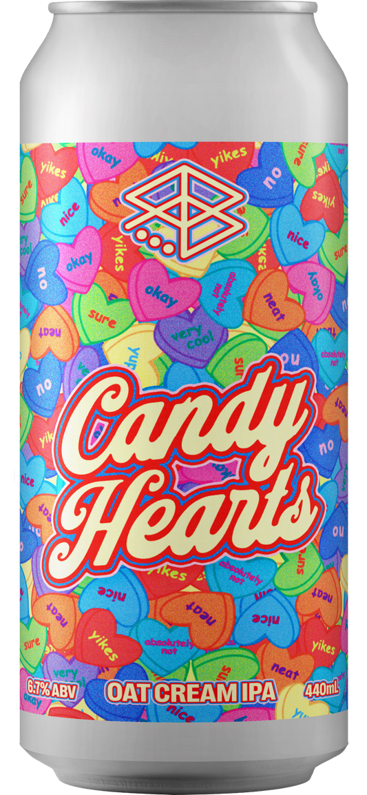 Candy Hearts - Oat Cream IPA