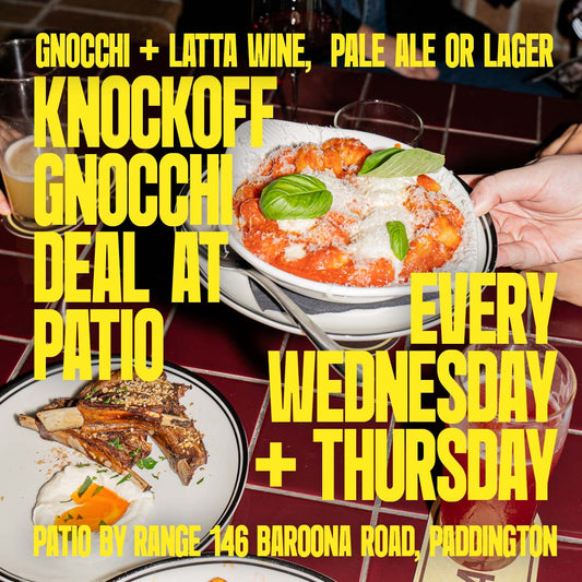 GNOCCHI DEAL - PATIO