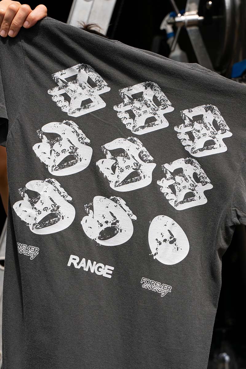 Range Brewing Range Evo Tee - Pepper - Range Brewing