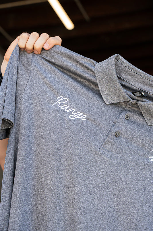 Range Brewing Golf Polo - Grey