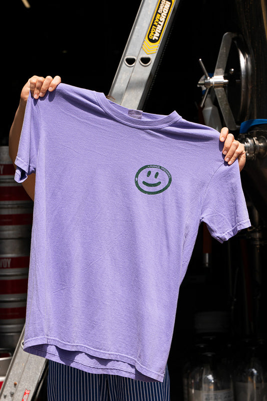 Range Smiley Tee - Violet