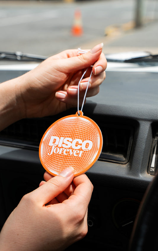 RB Air Freshener - Disco Logo (Orange)