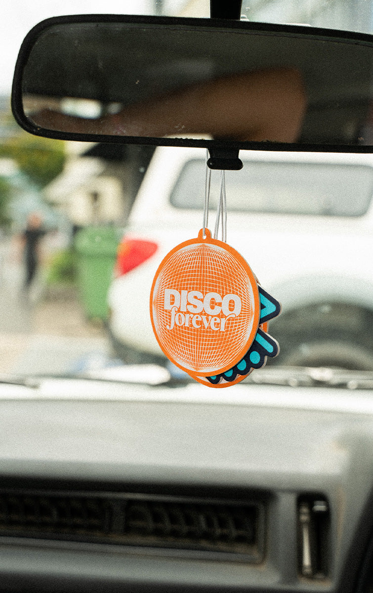 Range Brewing RB Air Freshener - Disco Logo (Orange) - Range Brewing